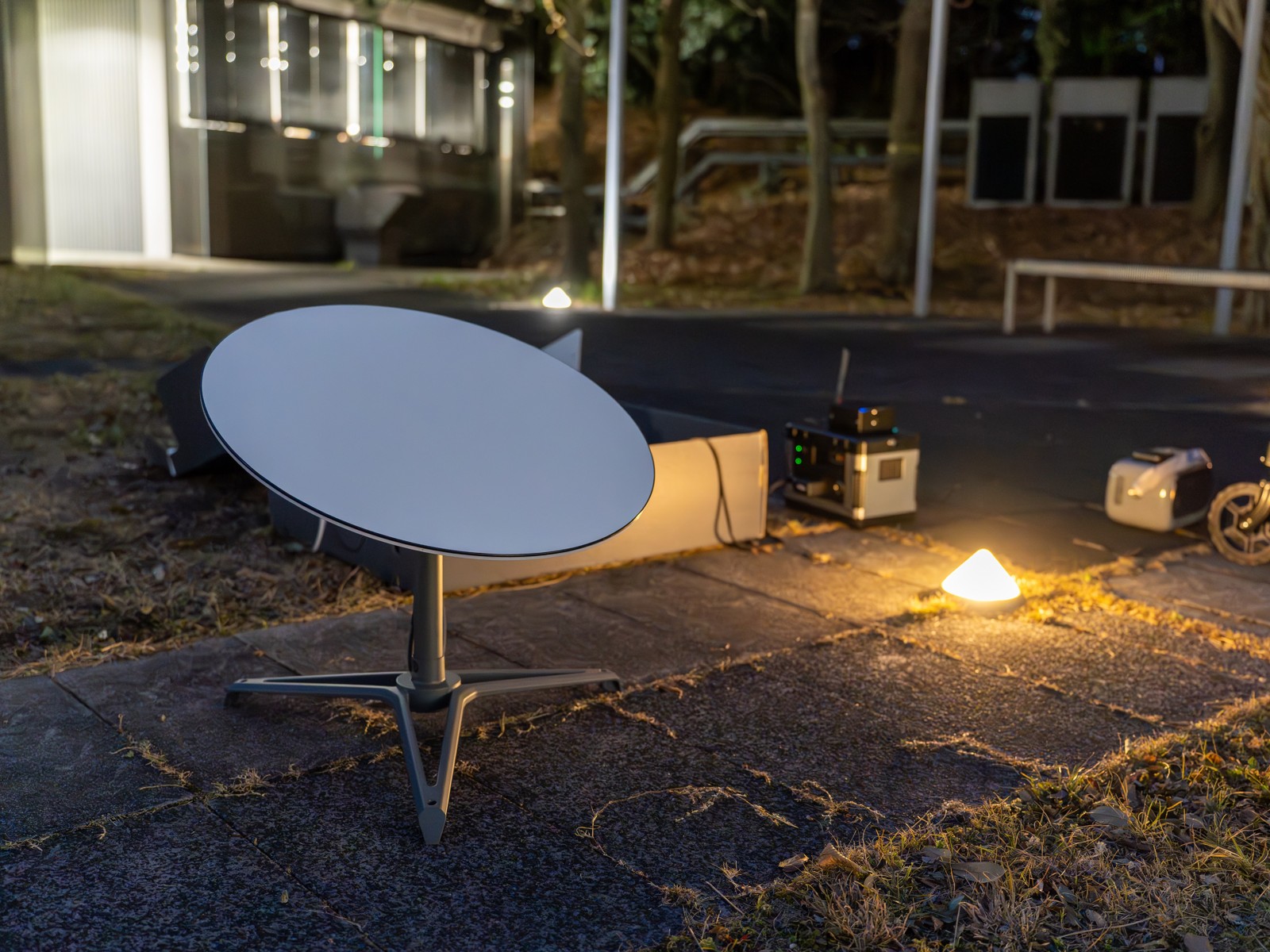 Starlink稼働中の様子