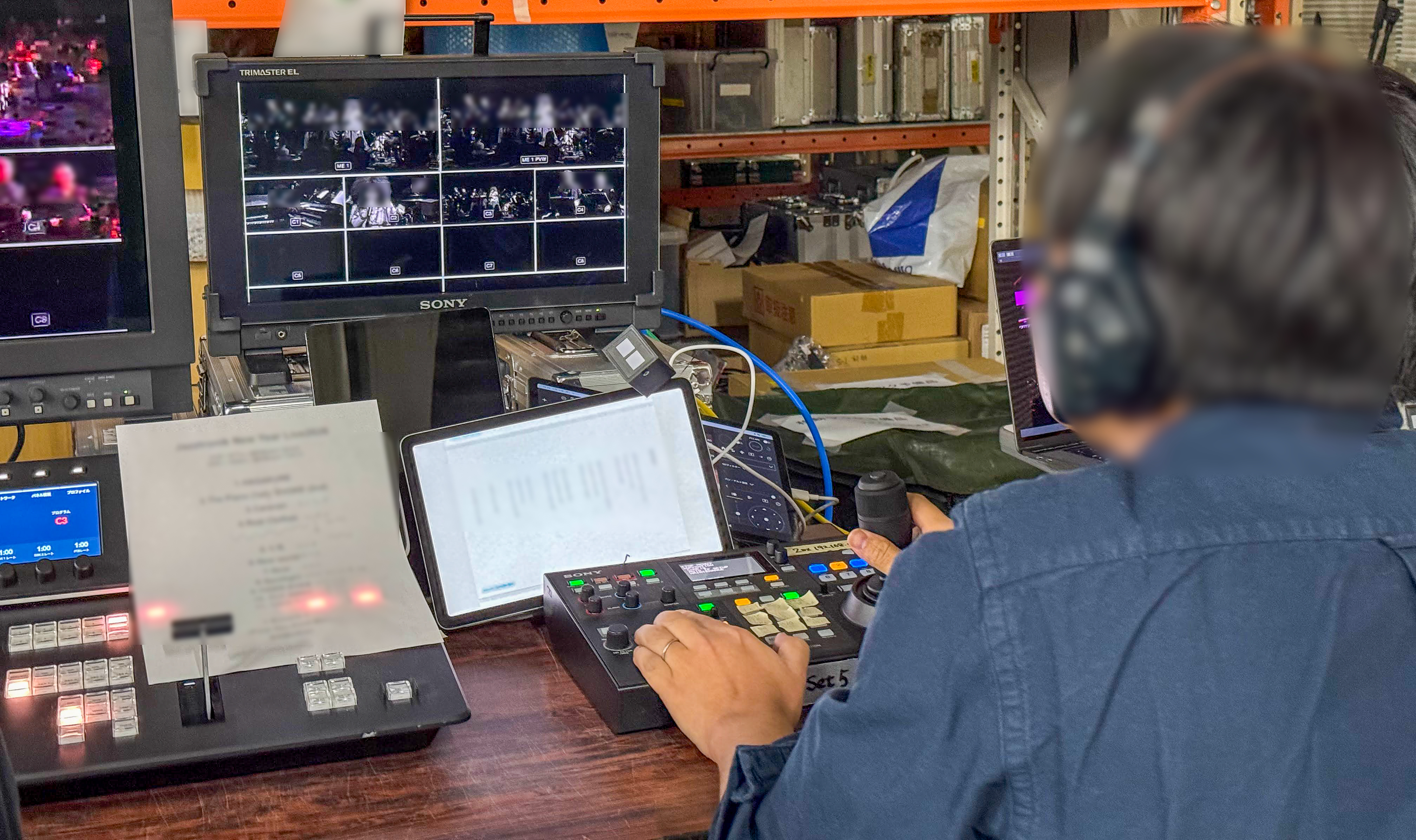 PTZ operation using Shunkei VTX