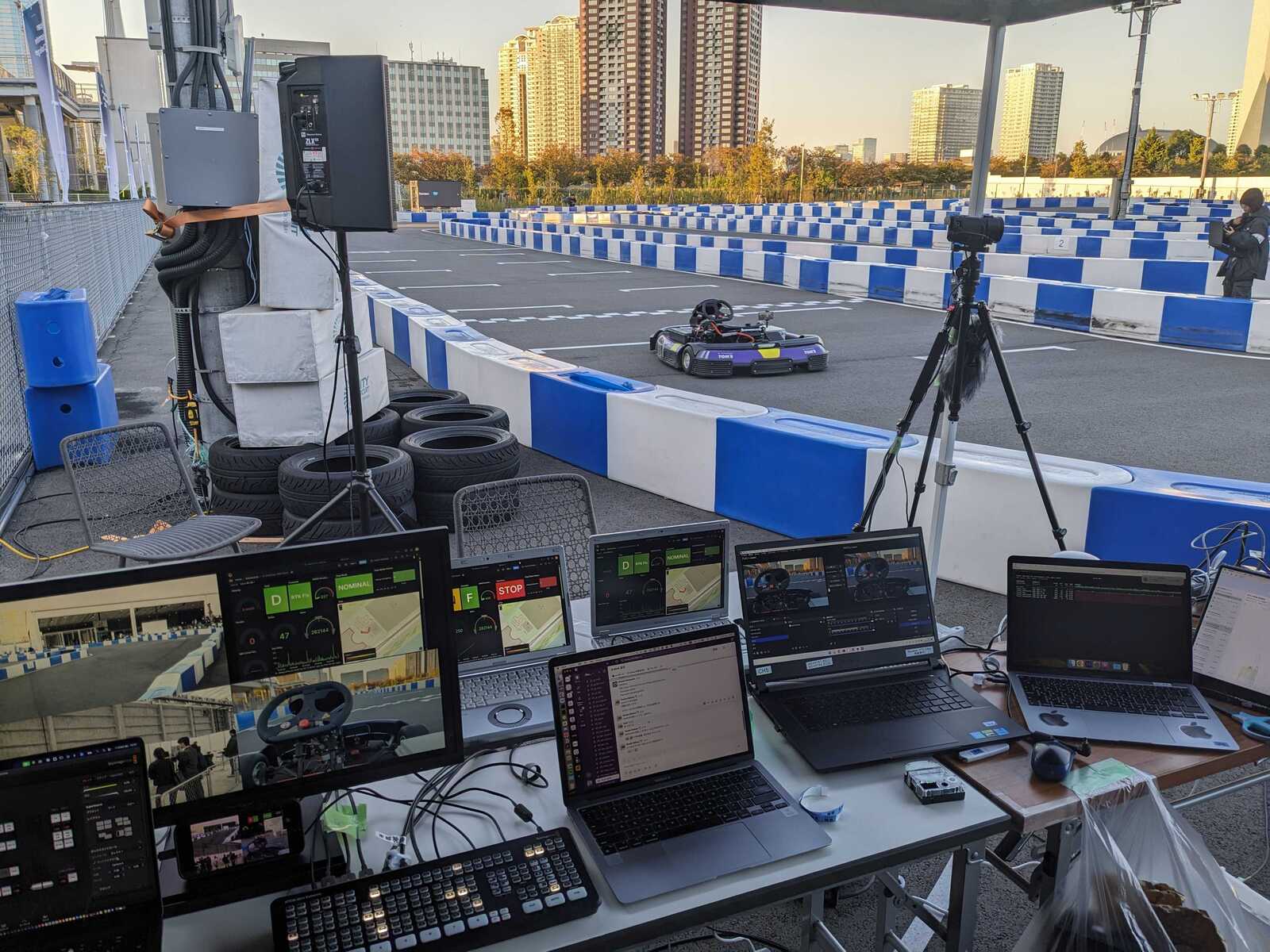 公益社団法人自動車技術会（JSAE）が主催する、自動運転AIチャレンジ2024の車載映像の配信を行いました。